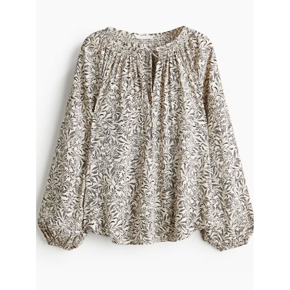H&M Oversized Crepe Blouse